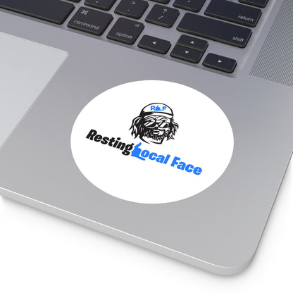 Round RLF Vinyl Stickers