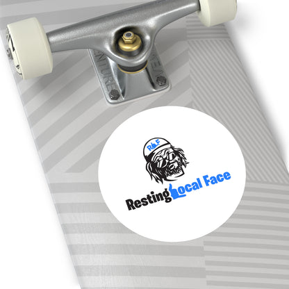 Round RLF Vinyl Stickers