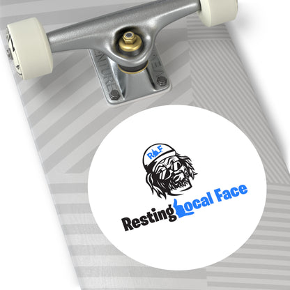 Round RLF Vinyl Stickers