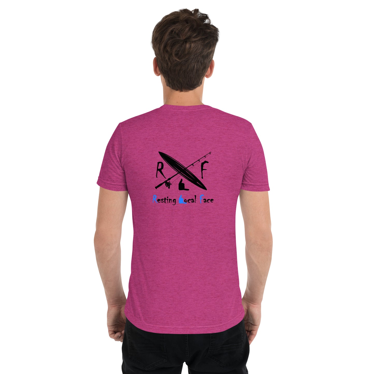 Resting Local Face T Shirt-multiple colors