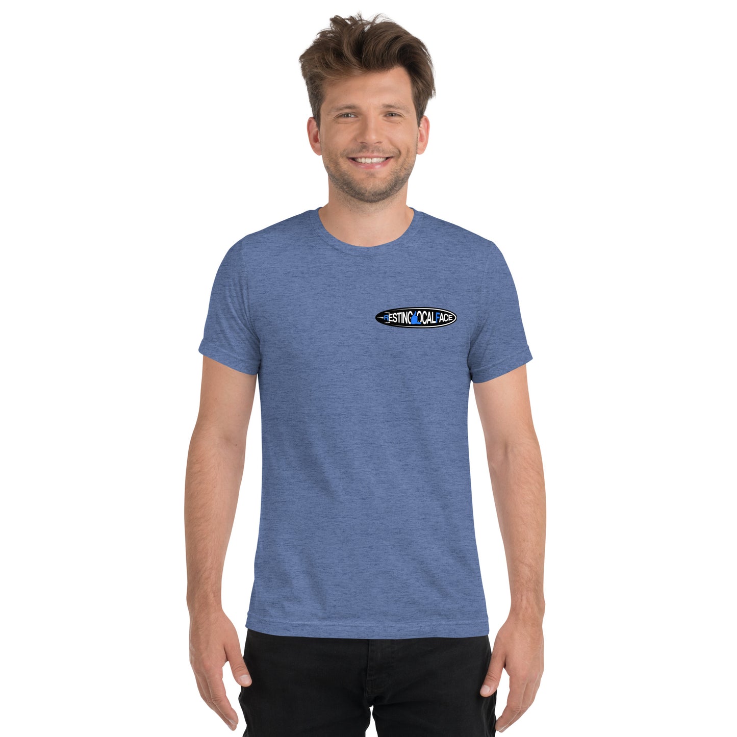 Resting Local Face T Shirt-multiple colors