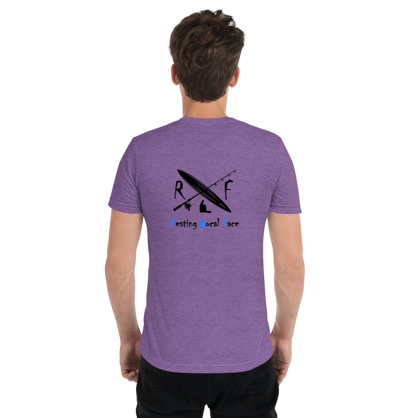 Resting Local Face T Shirt-multiple colors