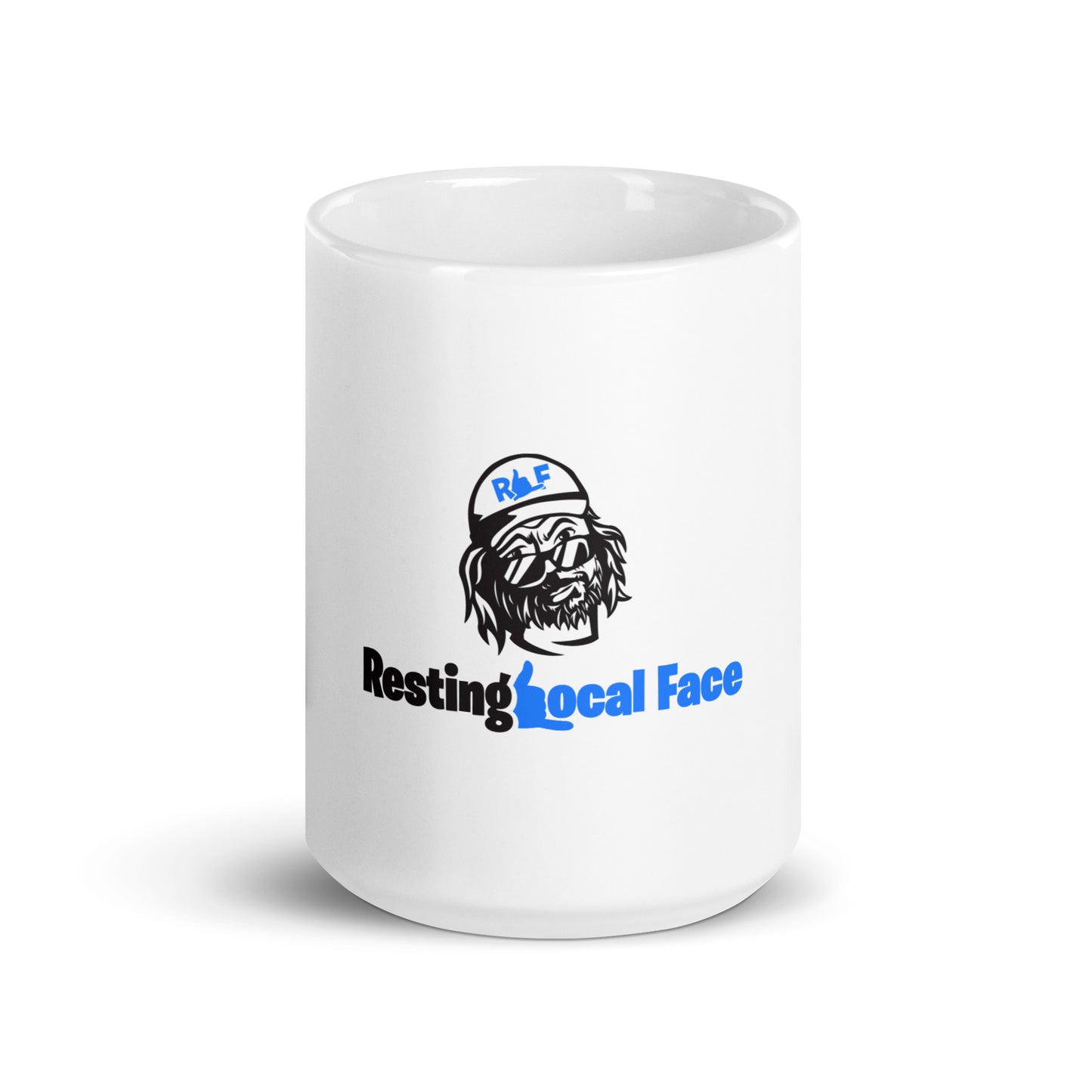 Resting Local Face Coffee Mug