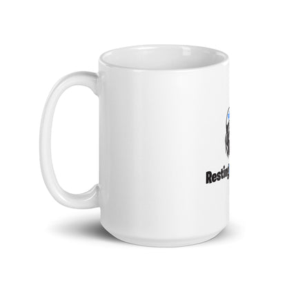 Resting Local Face Coffee Mug